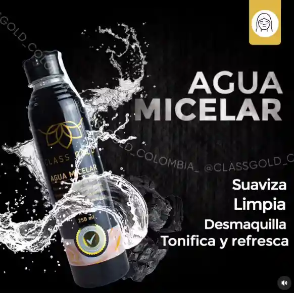 Agua Micelar | Class Gold