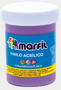 Vinilo Acrilico Marfil 33g Morado