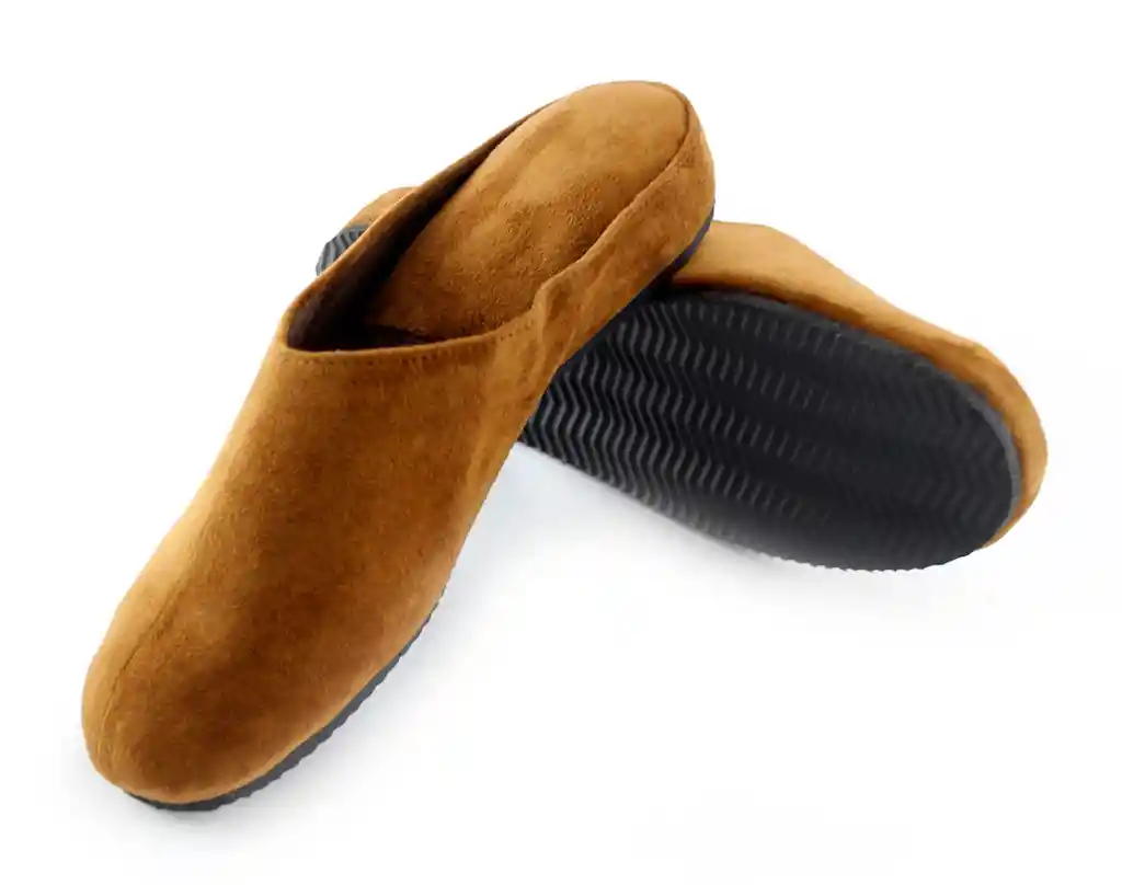 Pantuflas 882 Gamuza Tabaco