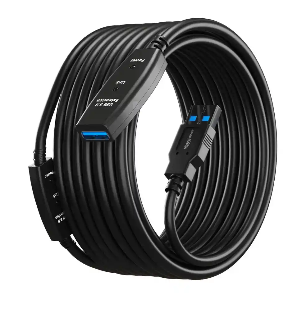 Cable Extensor Usb 3.0 Alimentacion V8 2 Chipset | 15 Metros