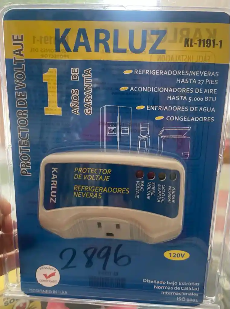 Protector De Voltaje 120v