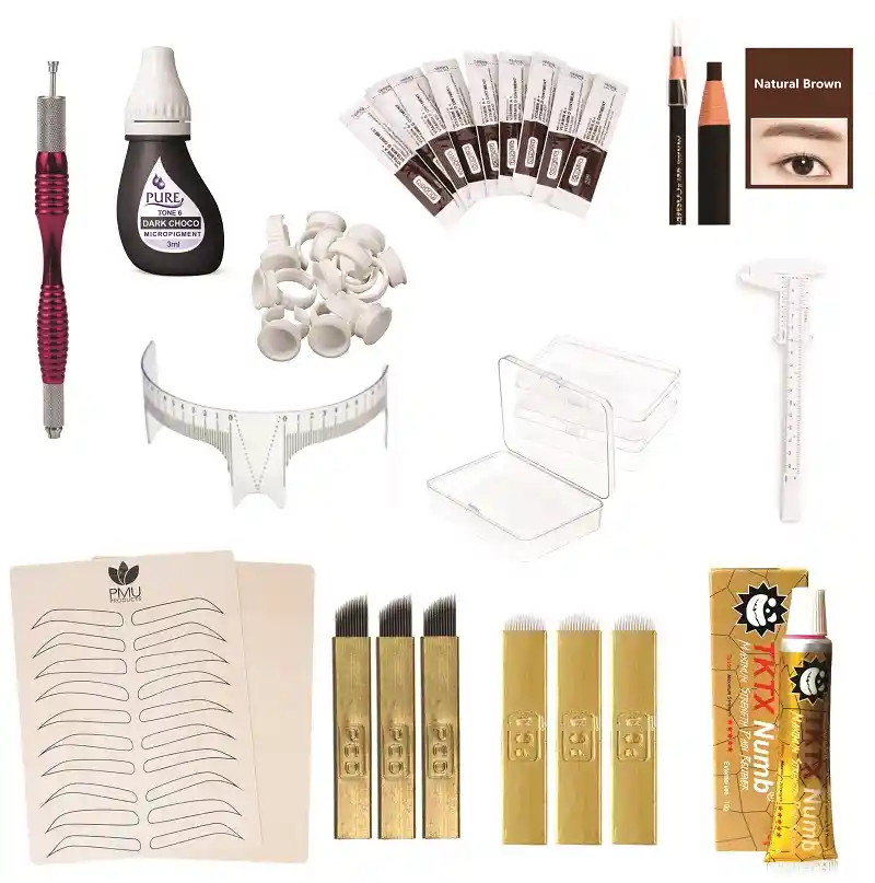 Kit Microblading Pigmento Pure + Anestesia