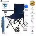 Silla Plegable Portátil Para Camping Cómoda Estable Premium