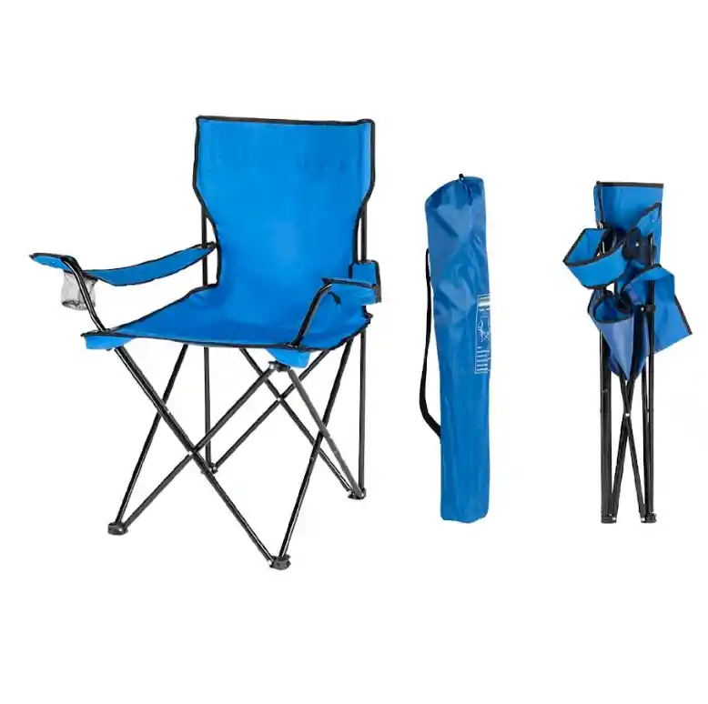 Silla Plegable Portátil Para Camping Cómoda Estable Premium