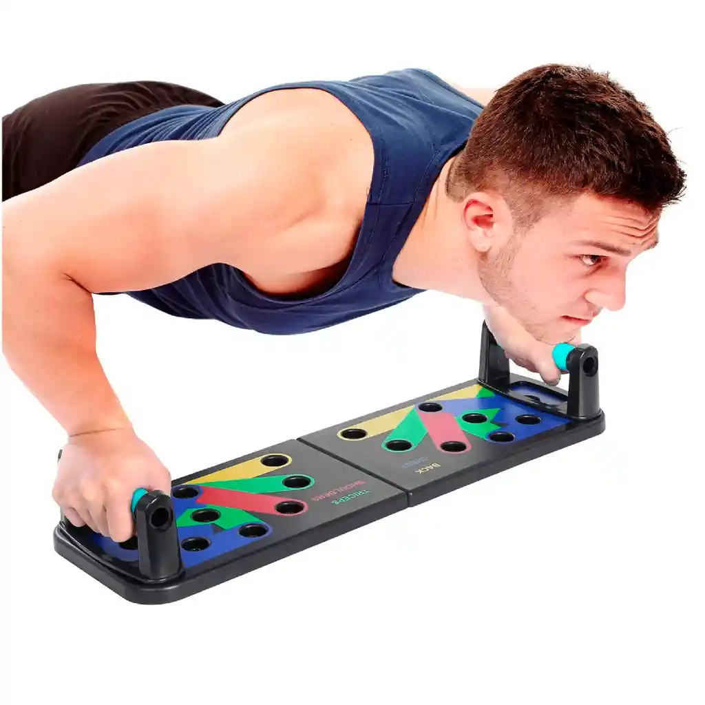 Tablero O Tabla Push Up Multifuncional Colores Flexiones