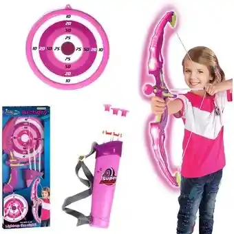 Juego De Arco Y Flecha Con Luz Led Arco Para Niños