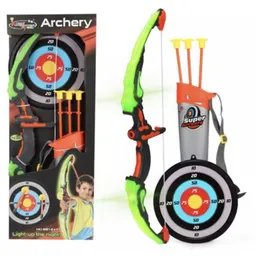 Juego De Arco Y Flecha Con Luz Led Arco Para Niños
