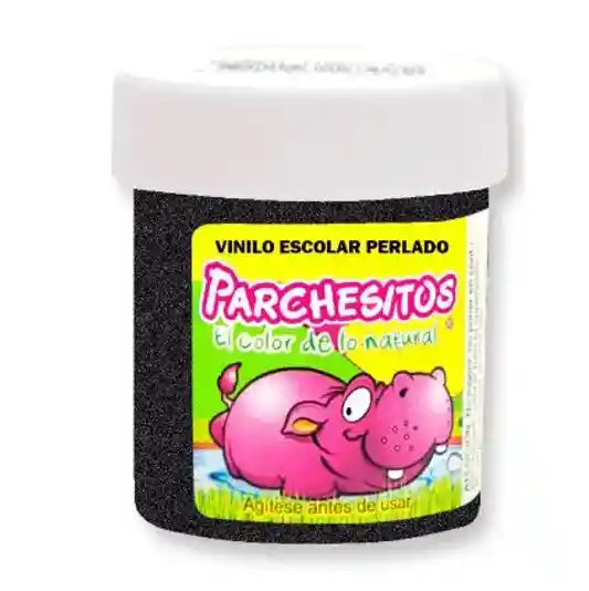 Vinilo Escolar Negro Parchesito 80gr