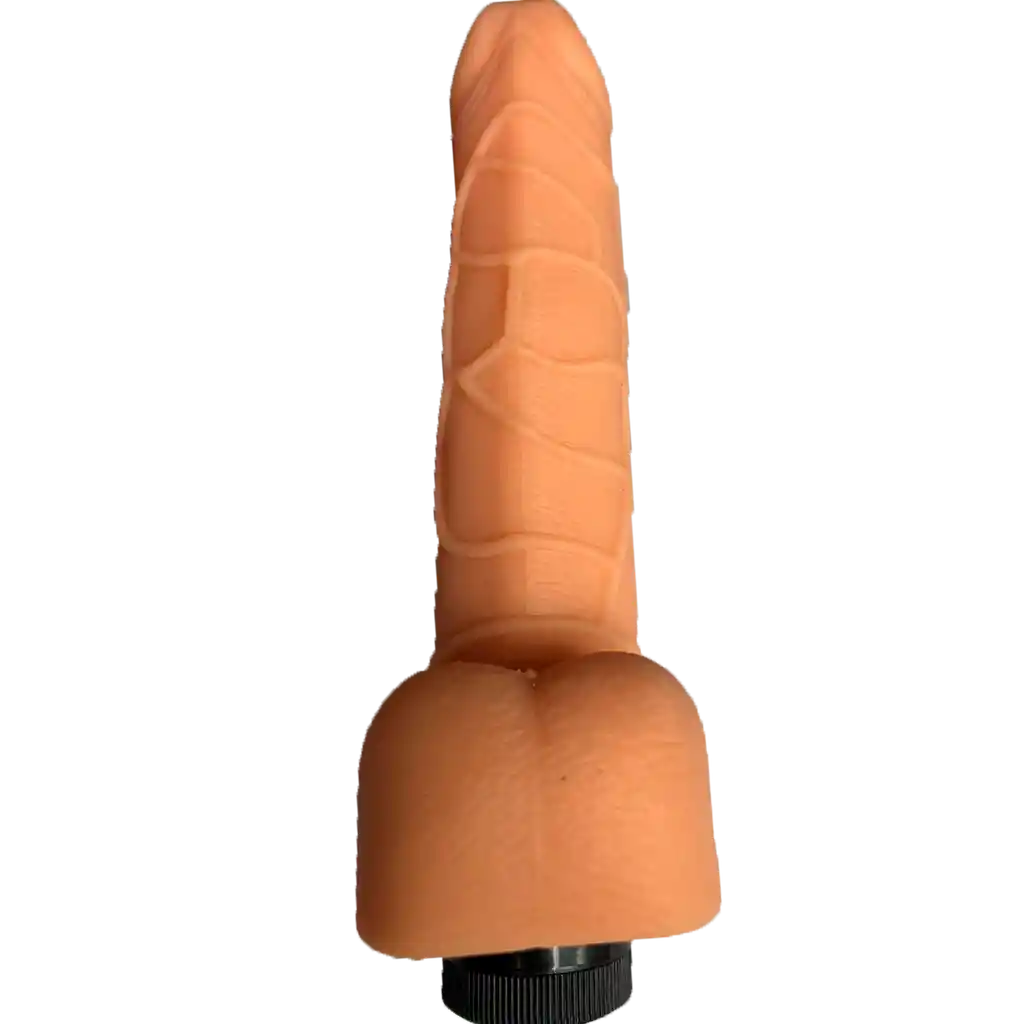 Vibrador 21cm Luz Interna Dildo Consolador Silicona Fanta Flesh Delicioso