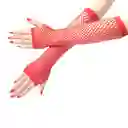 Guantes Rojo De Malla Lenceria Sexy