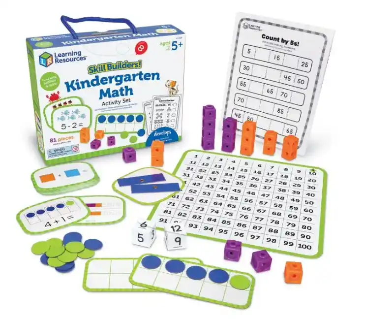 Juego Stem Habilidades De Matematicas Para Jardín Niños Niña