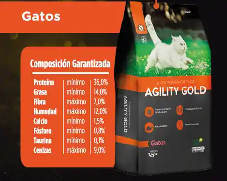 Agility Gold Gatos 3 Kg