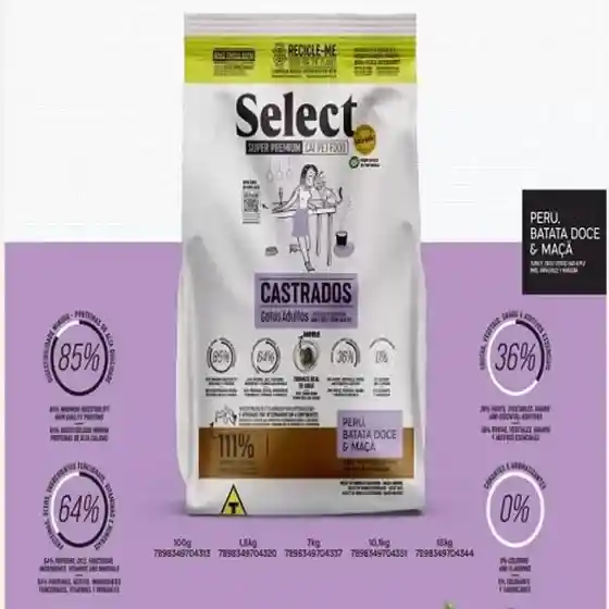 Monello Select Gato Castrado 7kg