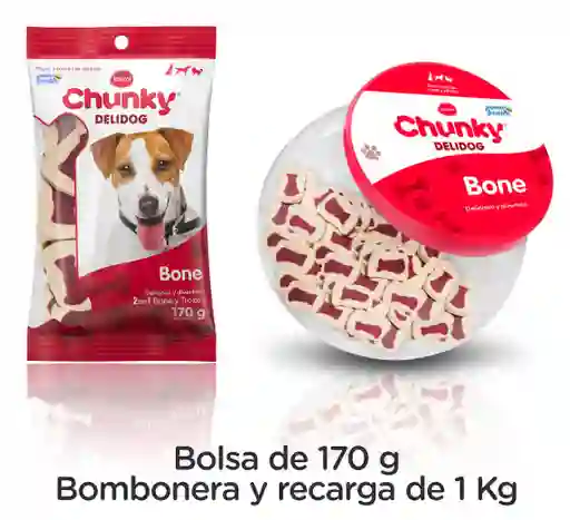 Snack Perro Chunky Deli Dog Bone Por Unidad