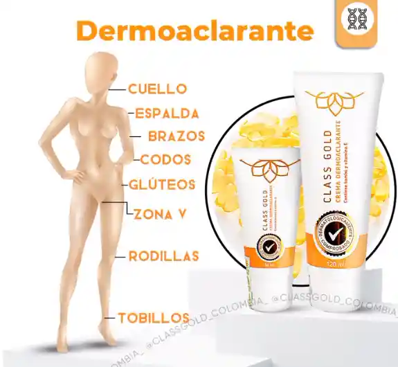 Crema Dermoaclarante 60 Ml | Class Gold