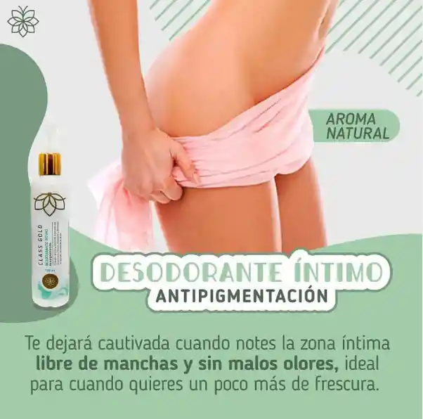 Desodorante Intimo Antipigmentacion | Class Gold