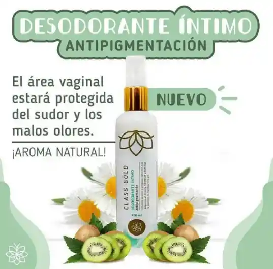 Desodorante Intimo Antipigmentacion | Class Gold