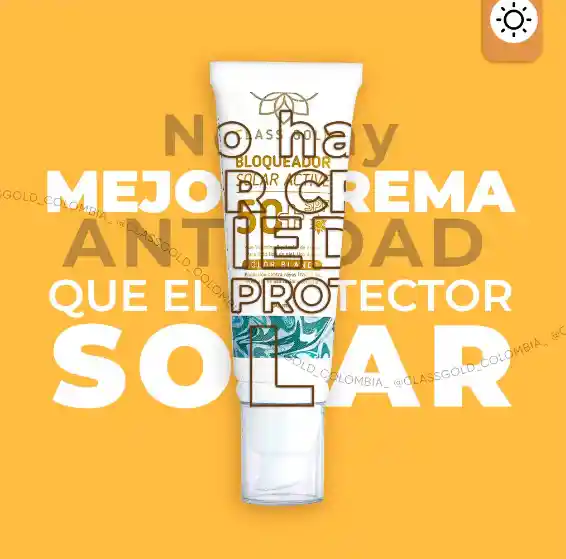 Bloqueador Solar 50+ Spf Color Blanco | Class Gold