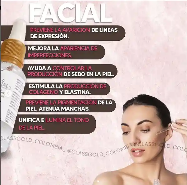 Serum Facial | Class Gold