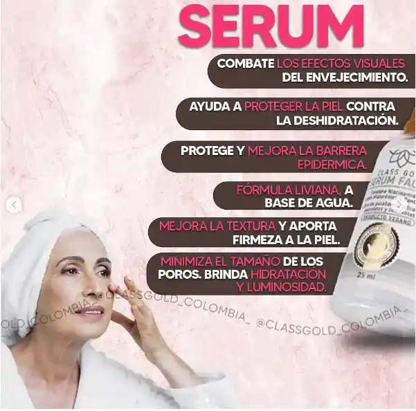 Serum Facial | Class Gold