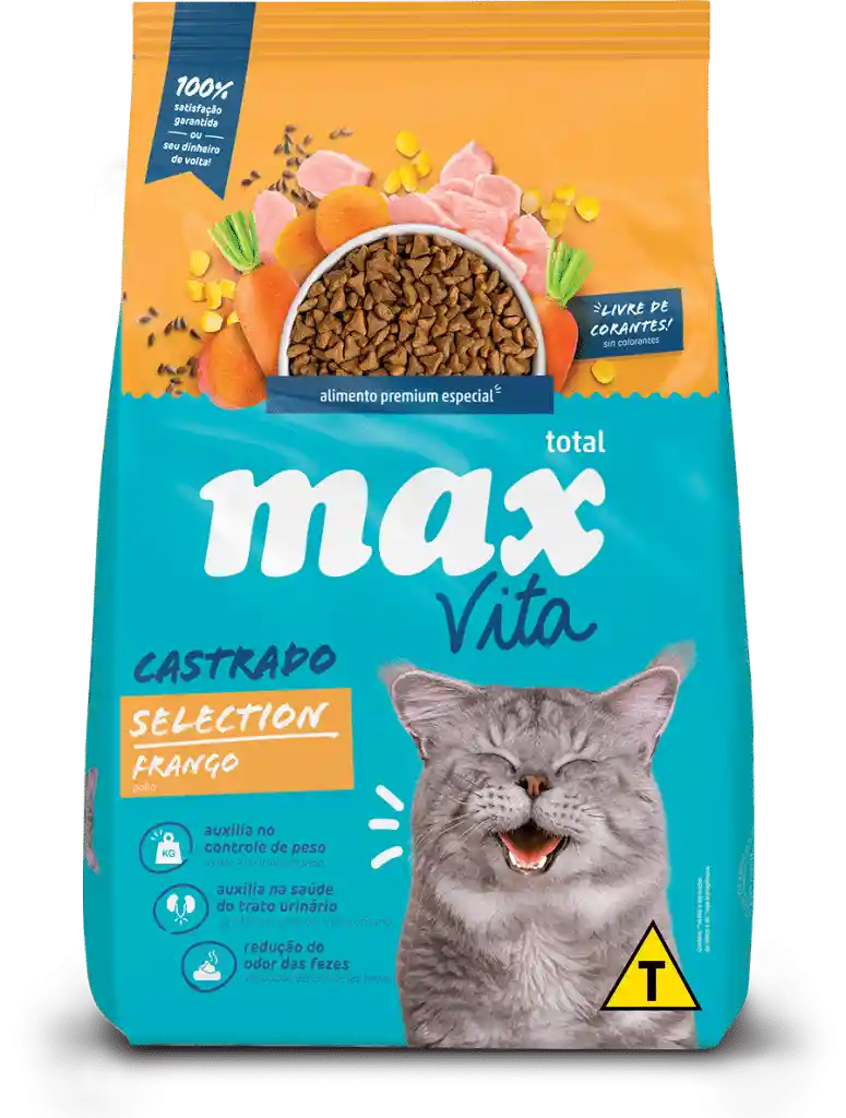 Max Alimento Para Gato Castrado Max Gatos Castrado 1kg