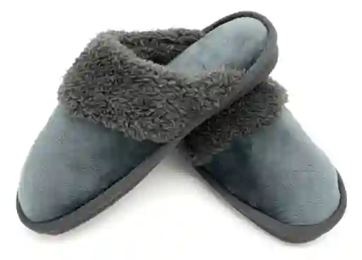 Pantuflas Boston Gris