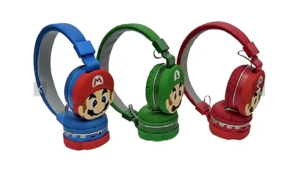 Diadema Bluetooth Mario Bross