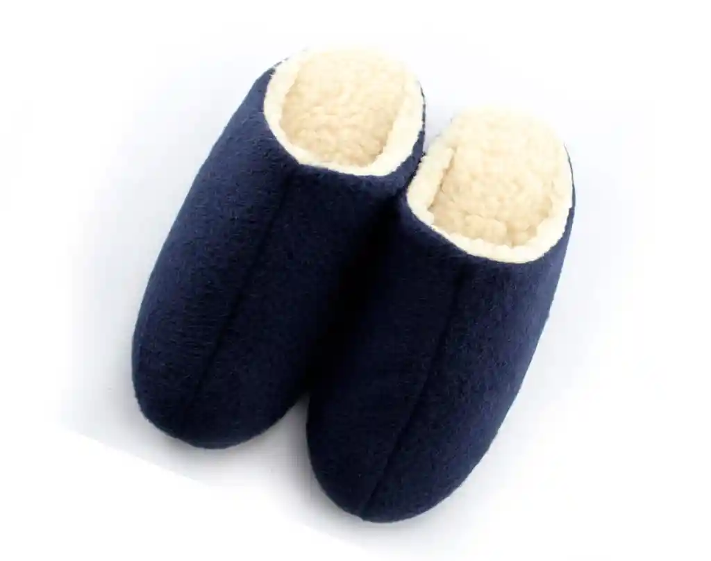 Pantuflas 882 Paño Azul