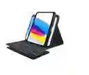 Estuche Teclado Smart Case + Vidrio Ipad Air 4 10.9 Negro