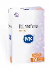 Ibuprofeno 800 Mg X 30 Capsulas Mk