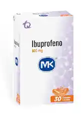 Ibuprofeno 800 Mg X 30 Capsulas Mk