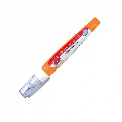 Corrector Liquido Naranja Faber Castell