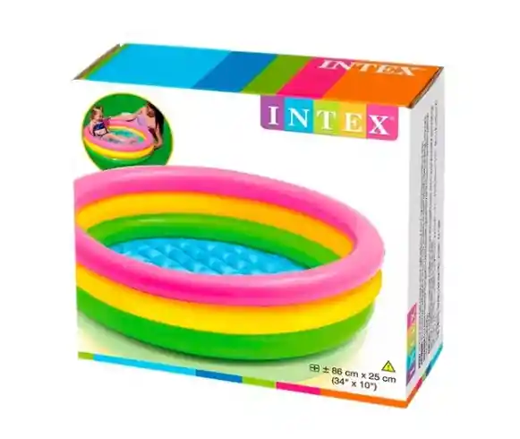 Combo Piscina 86cm + Rodadero + 100 Pelotas