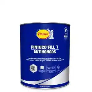 Impermeabilizante Para Cubiertas Y Terrazas Pintuco Fill 7 Antih Blanco 2791 1.2kls