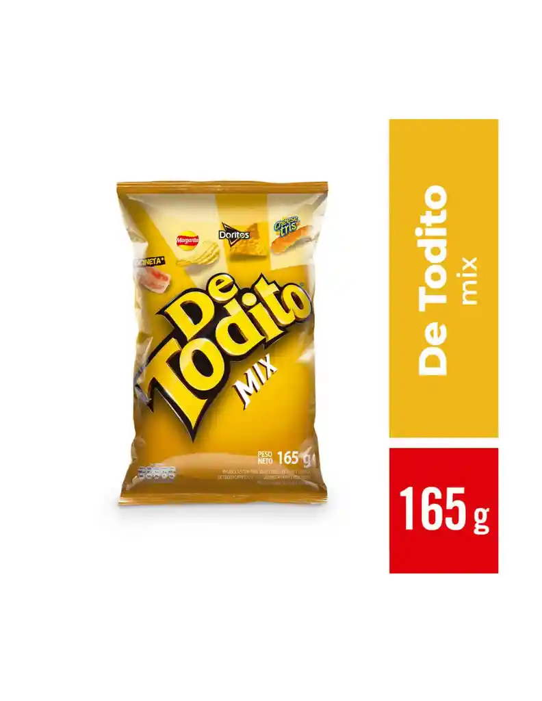 Detodito Mix Familiar 165gr