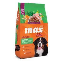 Max Alimento Para Perros Vita Adulto Buffet Pollo Y Vegetales 8 Kg Max Perros