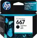 Cartucho De Tinta Hp 667 Negro Original 3ym79al