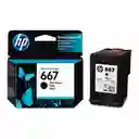 Cartucho De Tinta Hp 667 Negro Original 3ym79al