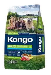 Alimento Kongo Adultor Razas Mediana Y Grandes X 1.5 Kg