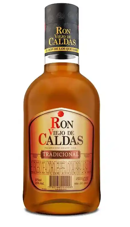 Ron V Caldas Trad 375 Ml