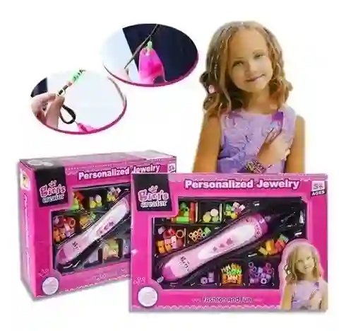 Juguete Set De Chaquiras Para Peinados Mbk-232a
