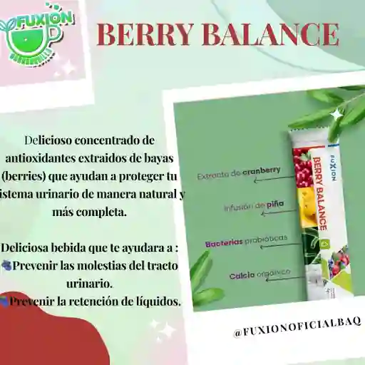 Berry Balance - Retencion De Liquidos