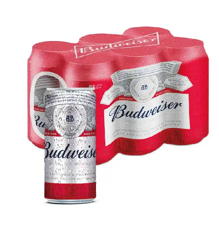 Six Pack Budweiswer 269 Ml