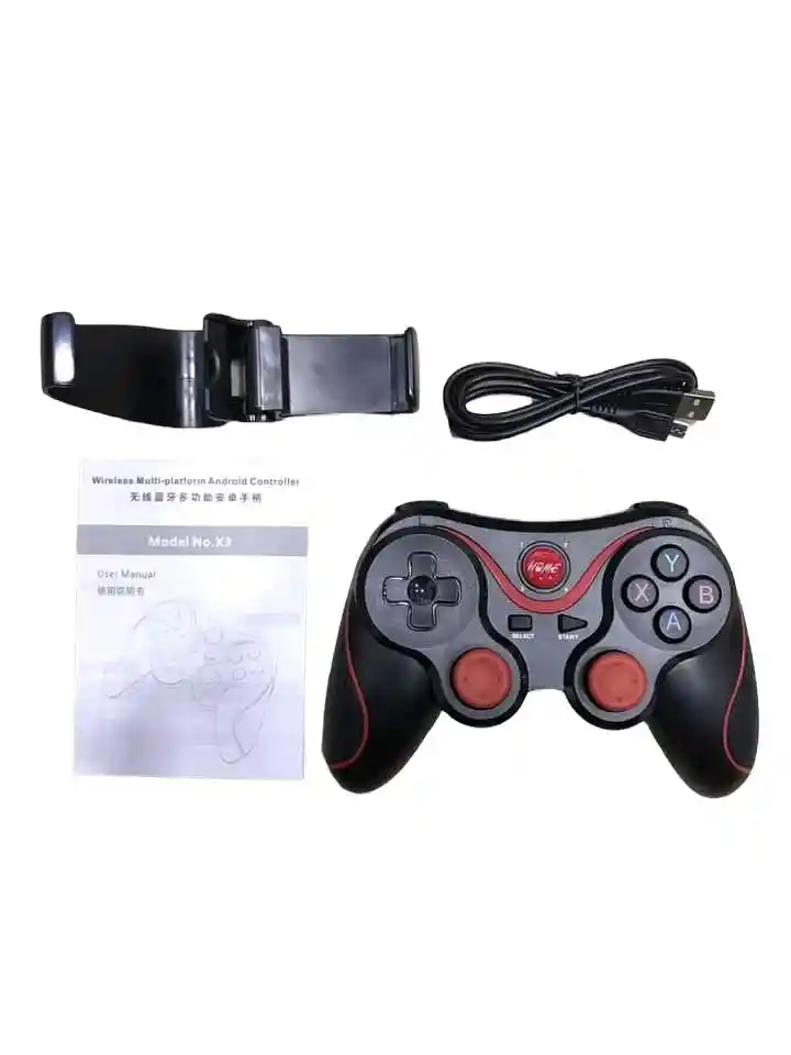 Control Bluetooth X3 Celular Pc Gamepad Soporte