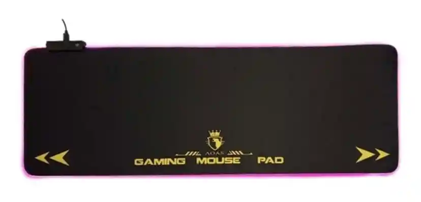 Tapete Pad Mouse Gamer Con Luces Led Rgb Extra Largo 80*30cm