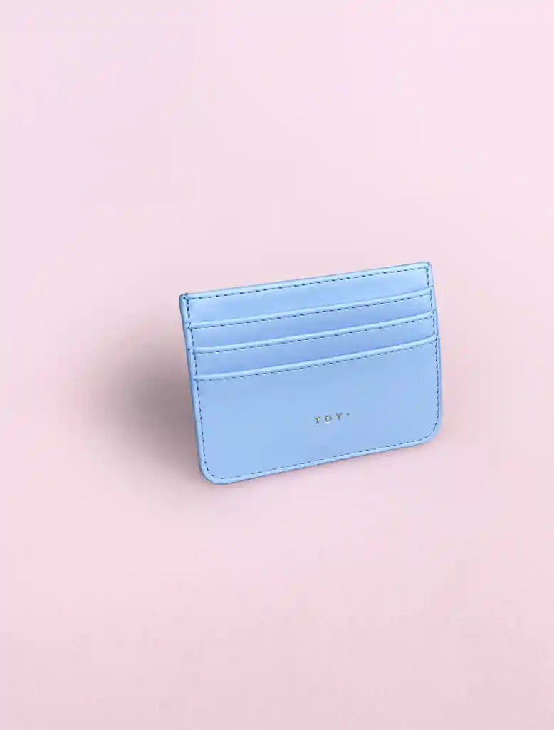 Tarjetero Lucky Light Blue