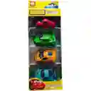 Set 4 Carros Deportivos Infantiles Niños Pequeños