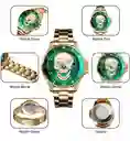 Reloj Pulso Acero Macizo Skmei Calavera Original Calendario