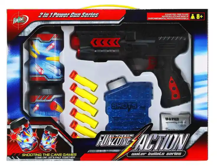 Juguete Pistola Hidrogel Ref 716a-1