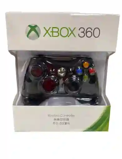 Control Para Xbox 360 Negro Inalámbrico Nuevo